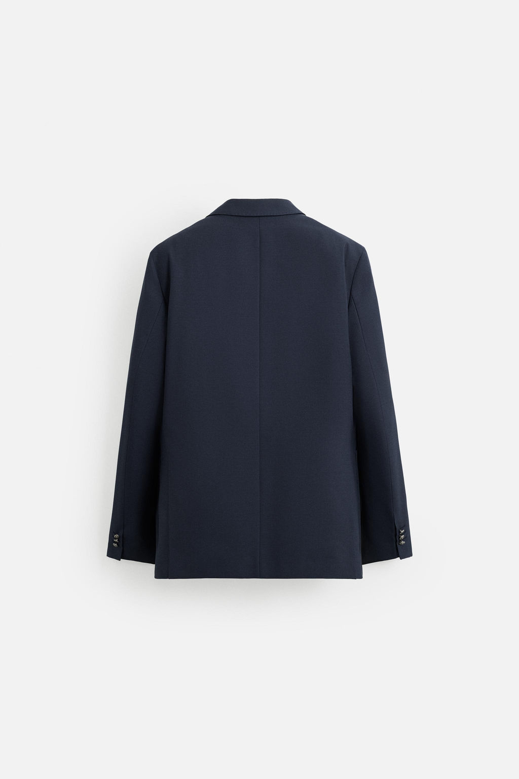 DOUBLE-BREASTED WOOL BLEND BLAZER - Zara фото 9