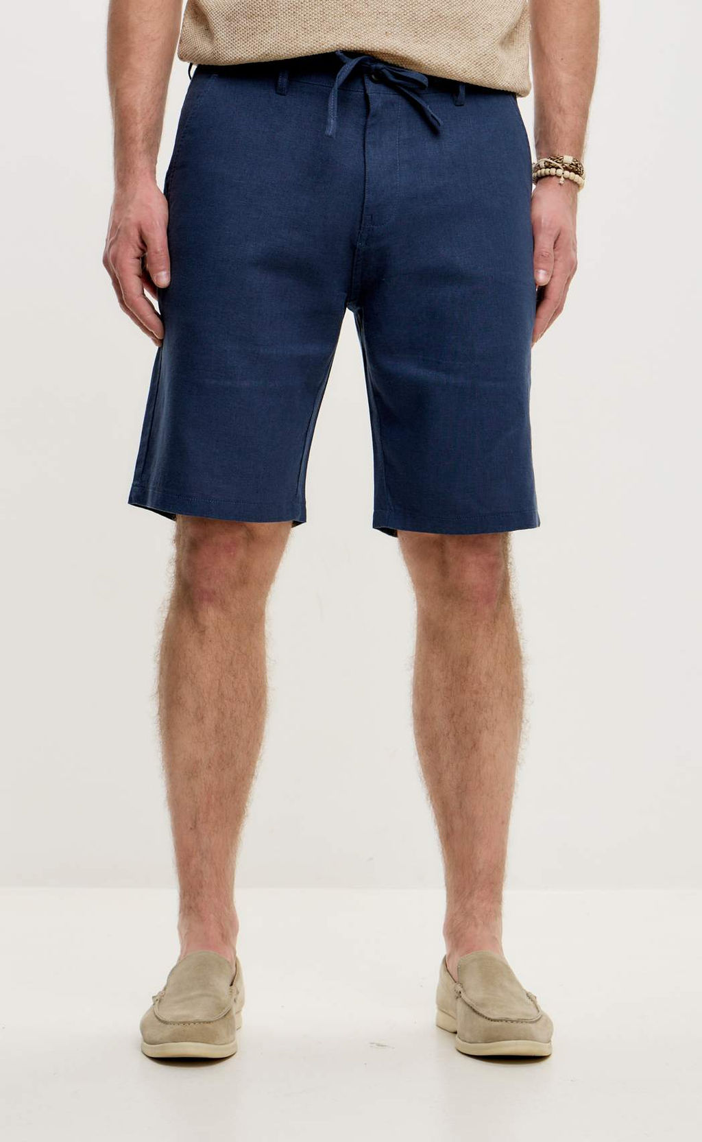 Шорты лен F511-0960-1 jeans