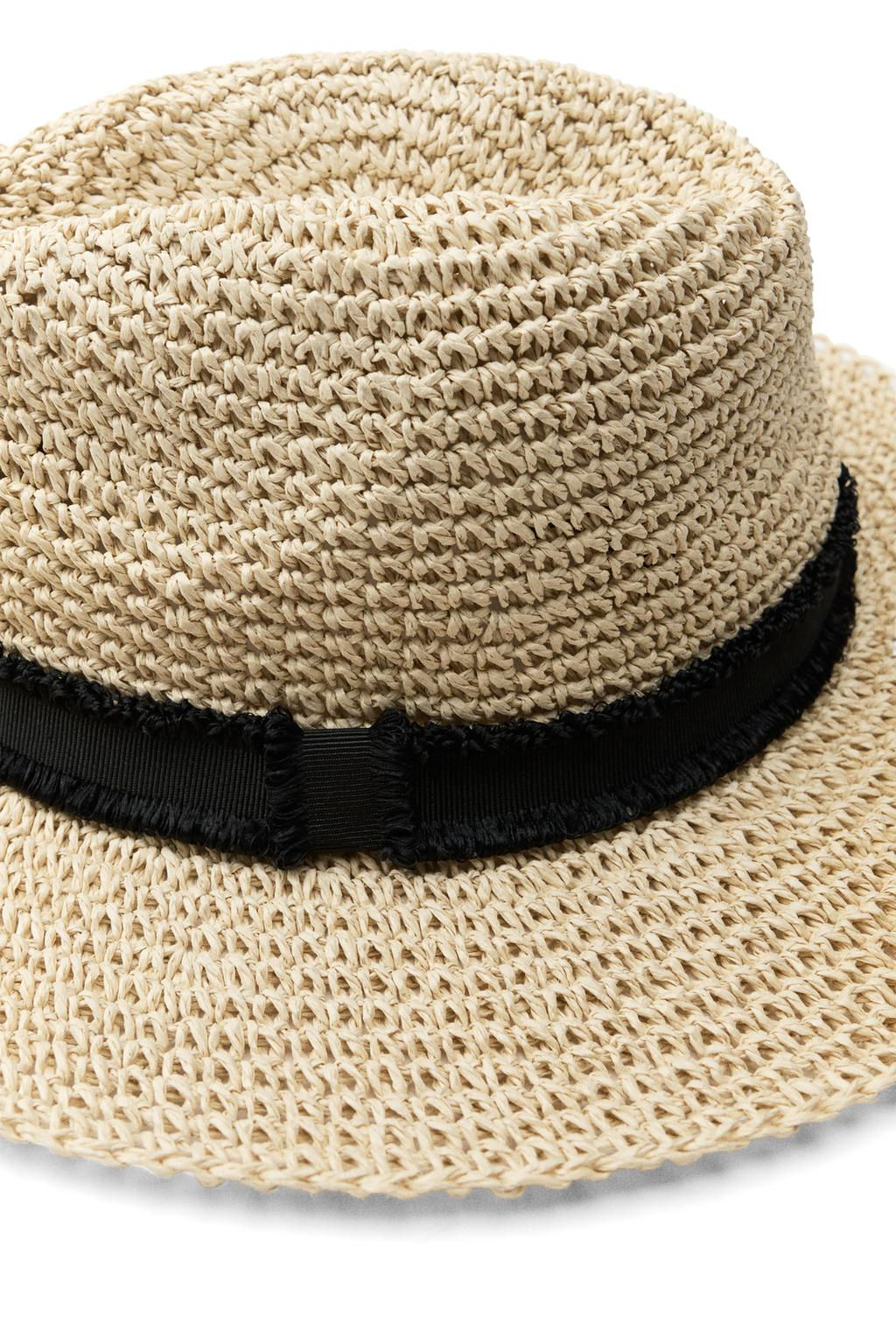 CONTRAST BAND HAT - Zara фото 4