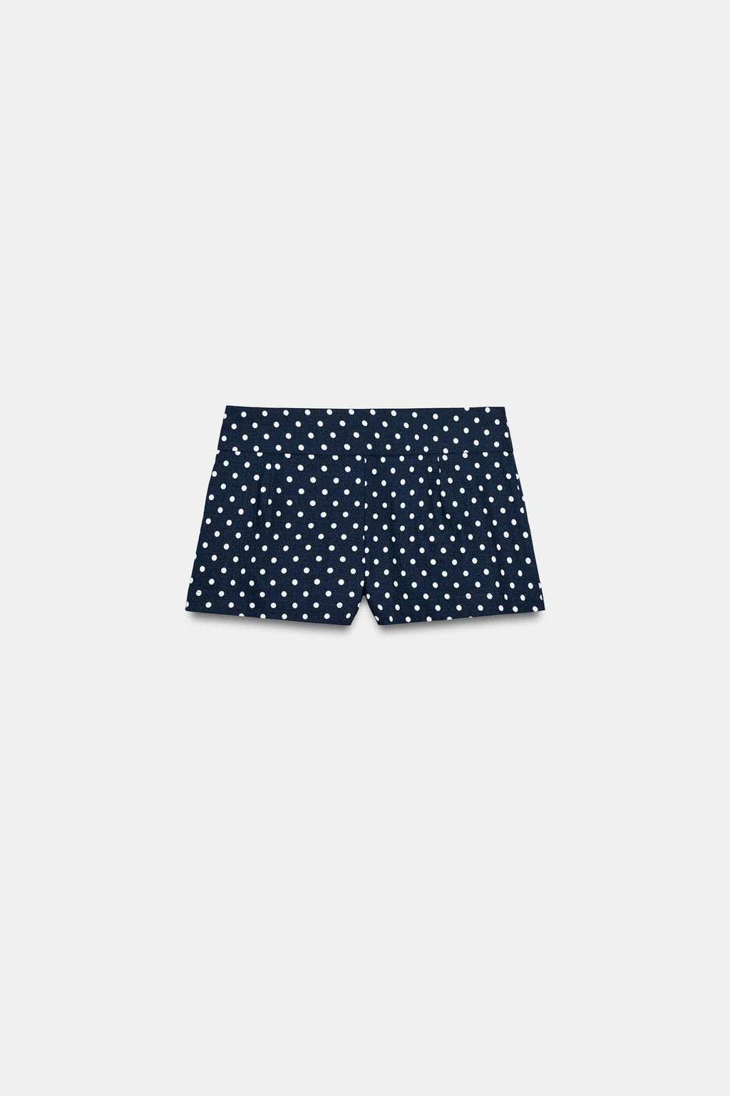 SHORTS MINI BOLSILLOS / Azul / Blanco - Zara фото 6