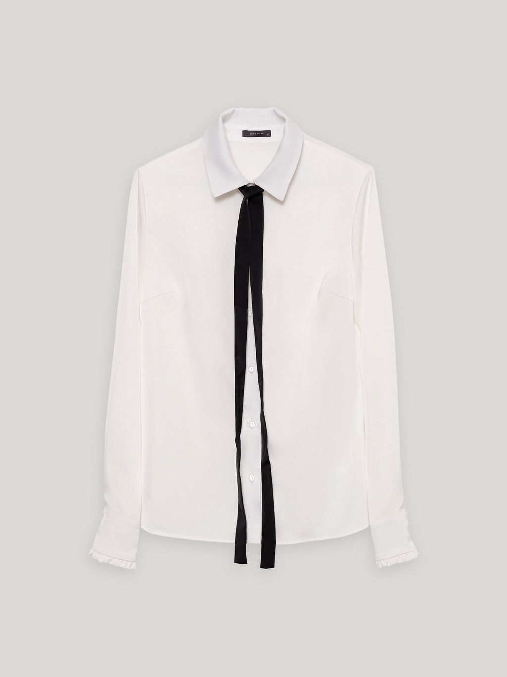 Рубашка с декоративным бантом B2886/snowdrop - Emka фото 7