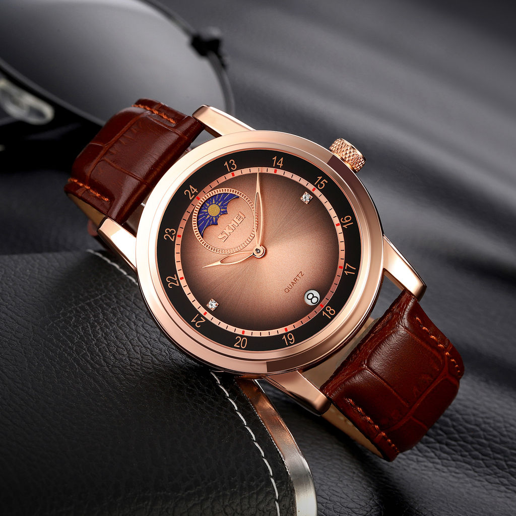 Часы наручные Skmei мужские кварцевые 9300rose-gold-rose-gold