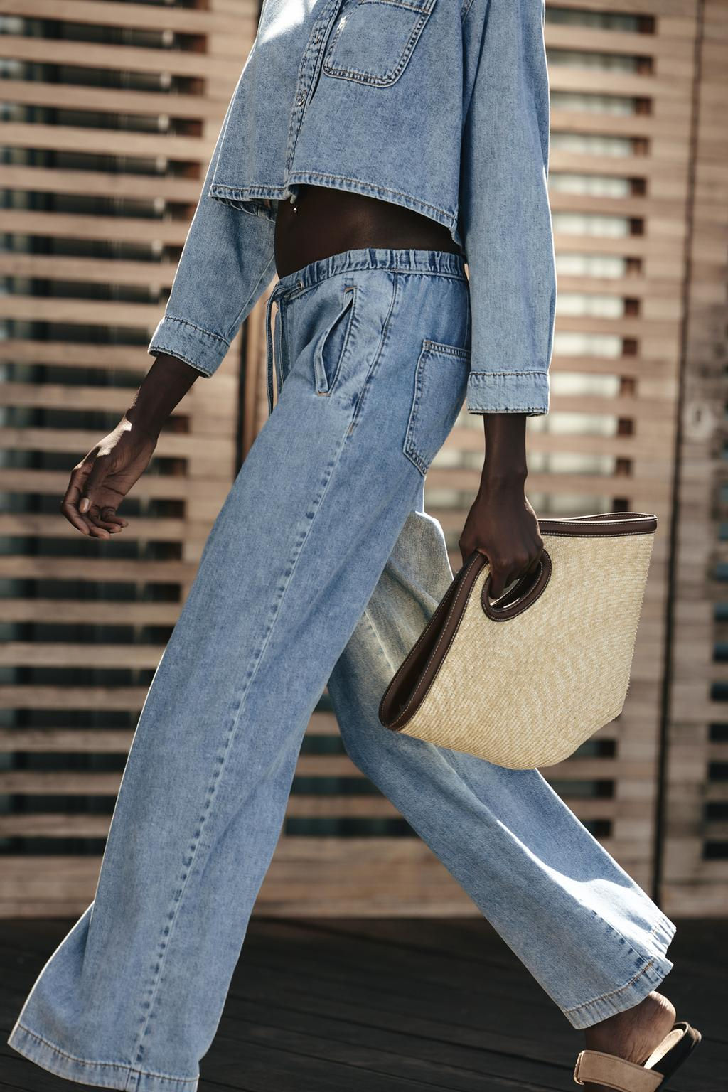 CONTRASTING HANDBAG - Zara фото 2