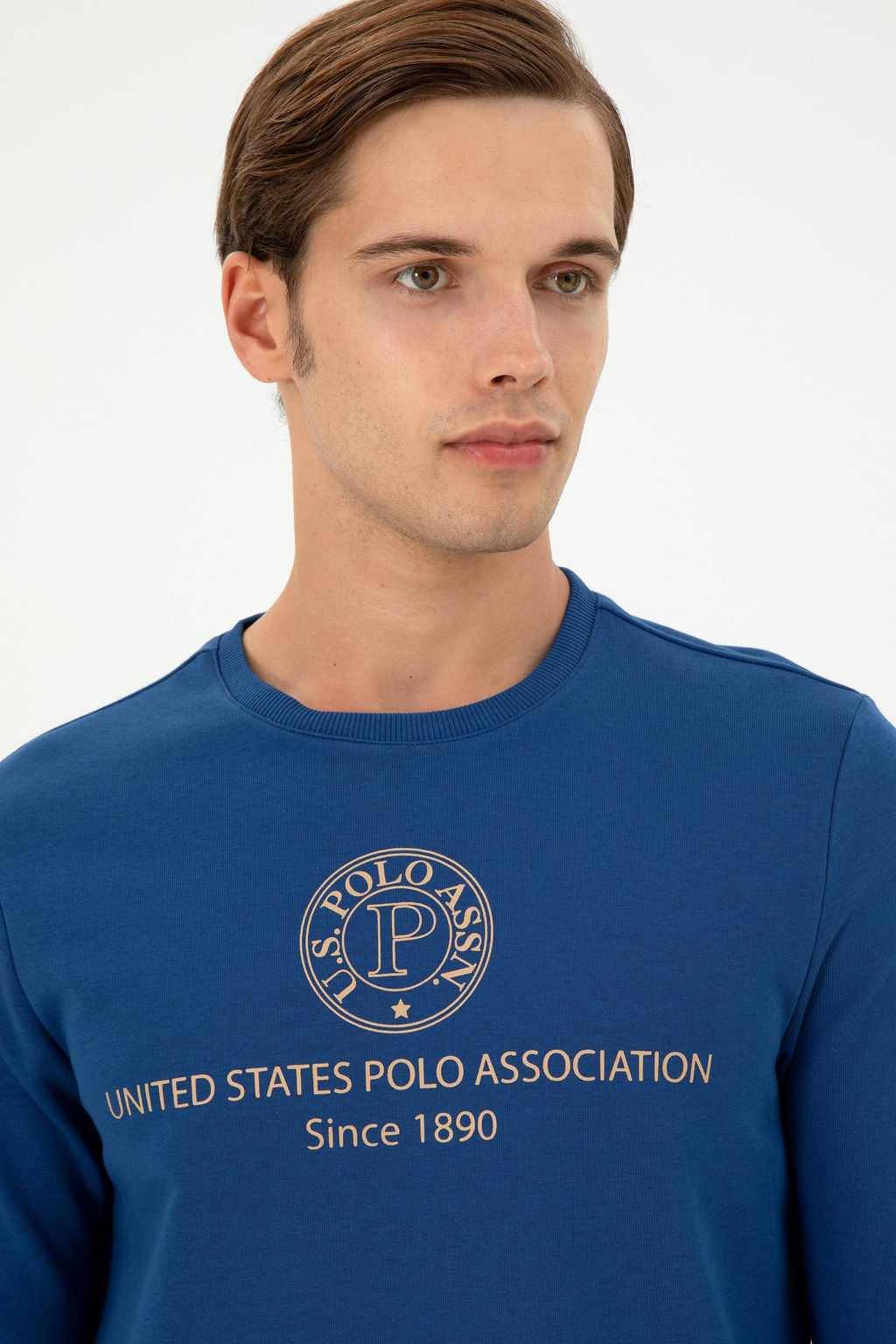 Мужской свитшот цвета индиго Неожиданная скидка в корзине - U.s. polo assn фото 2