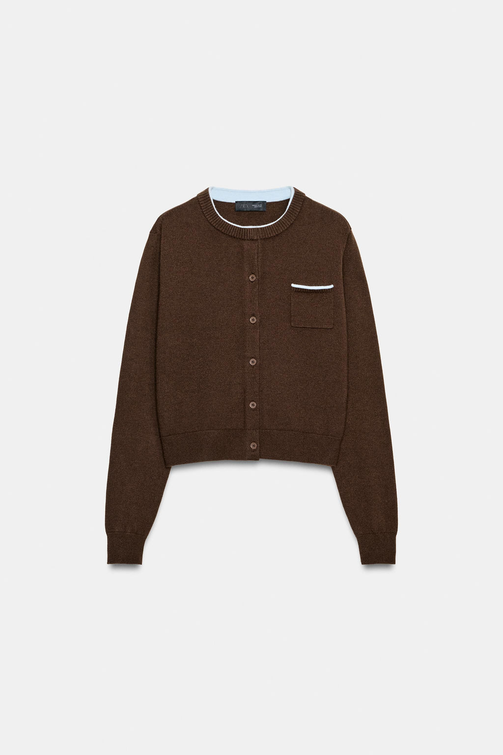 COMBINED KNIT CARDIGAN - Zara фото 7