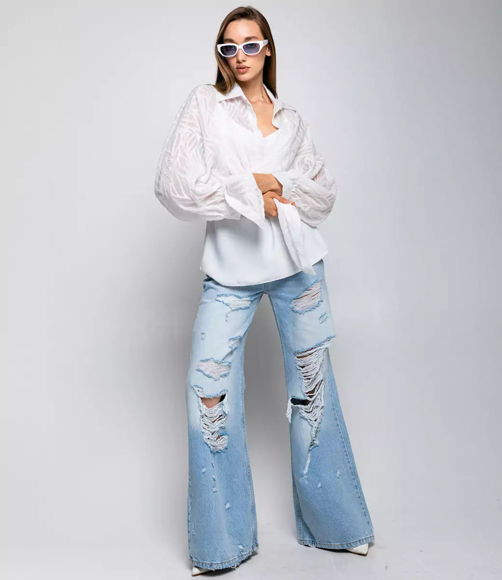 Рубашка #КТ33305 - Dommod фото 4