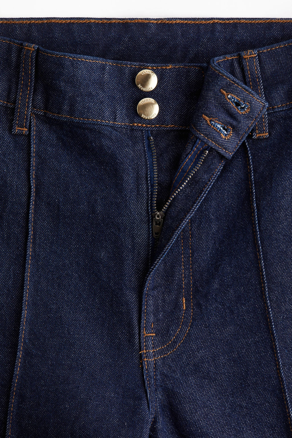 Wide High Ankle Jeans - H&m фото 8
