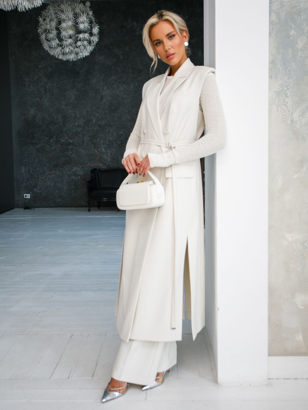 Удлинённый жилет