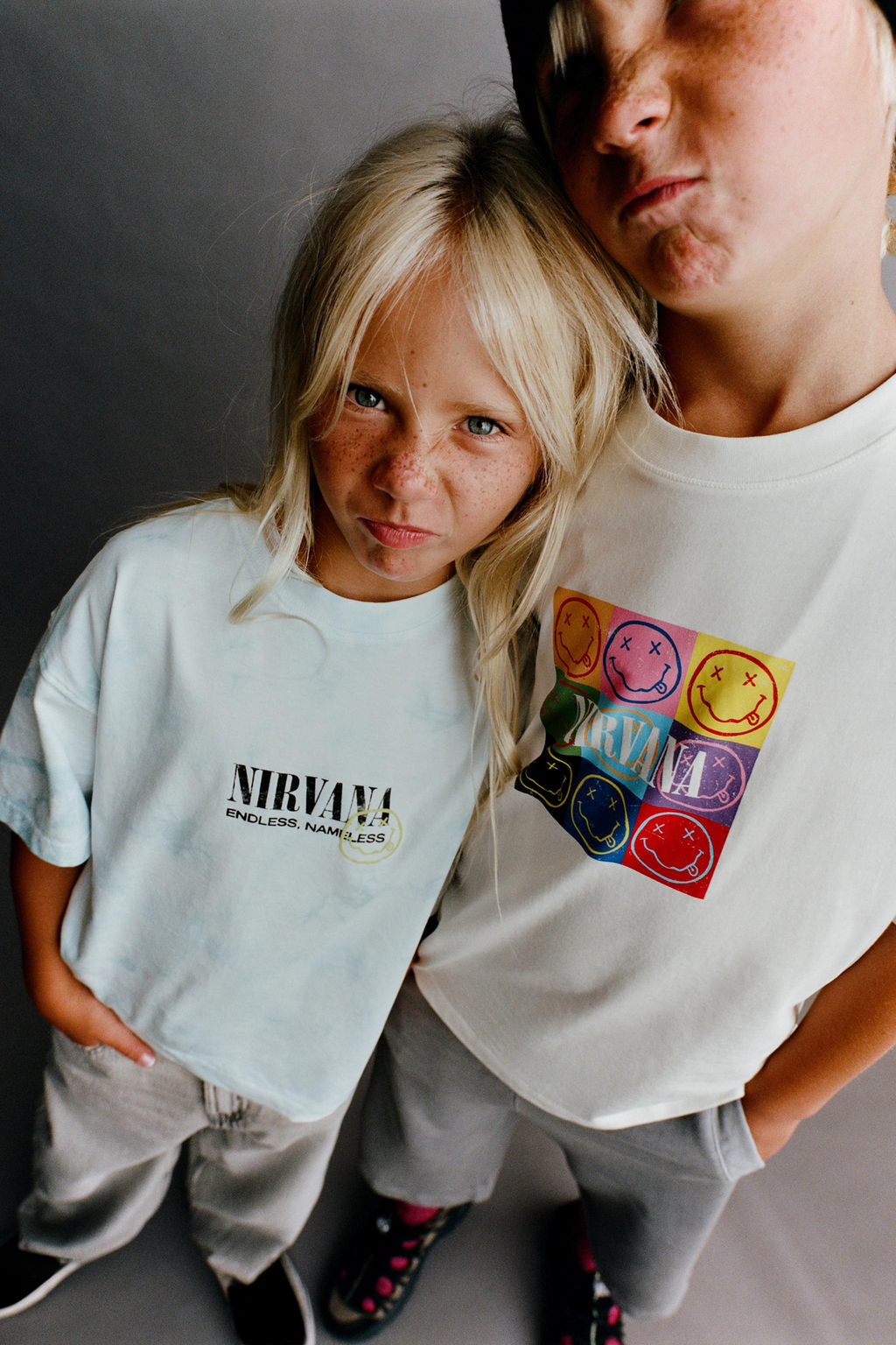 CAMISETA ESTAMPADA NIRVANA ® / Crudo
