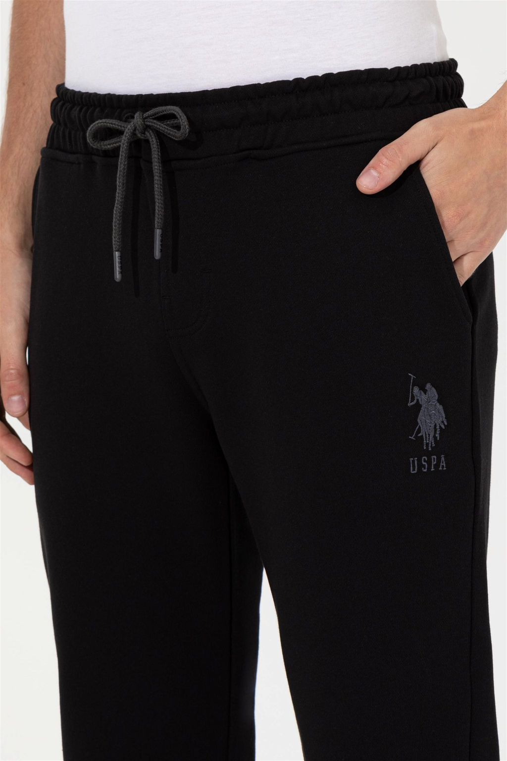 Мужские черные спортивные штаны - U.s. polo assn фото 7