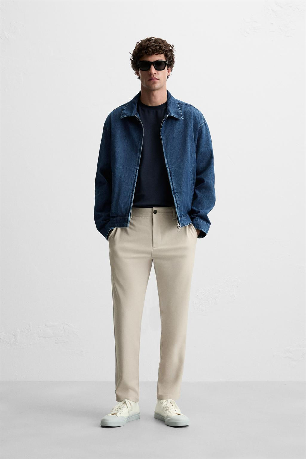 DOKULU RAHAT PANTOLON - Zara фото 26