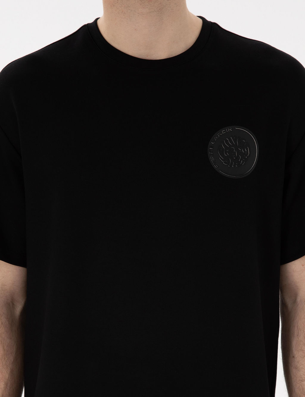 Siyah Comfort Fit Ti__rt - Pierre cardin фото 6