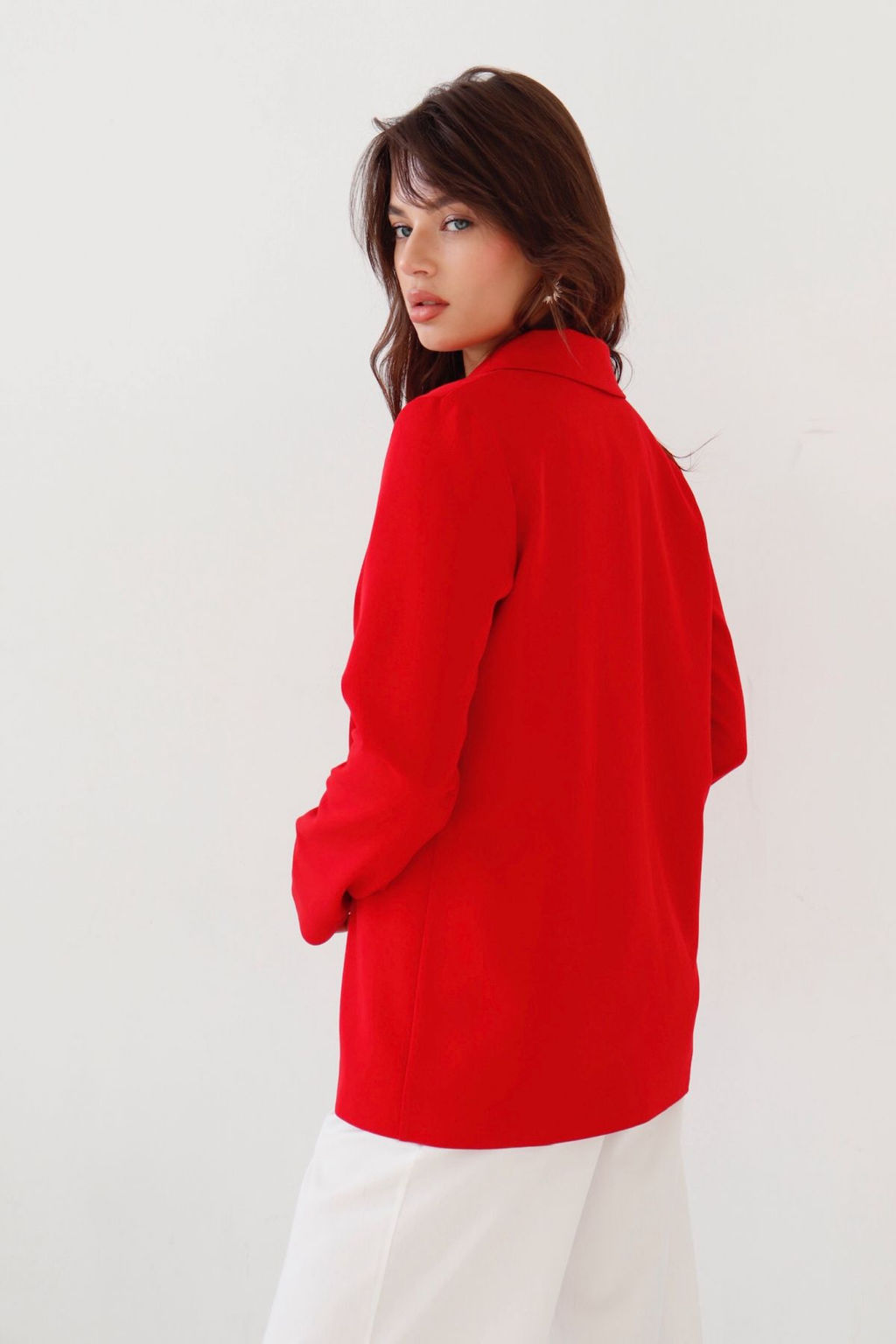 Двубортный жакет с английским воротником - Martichelli фото 37