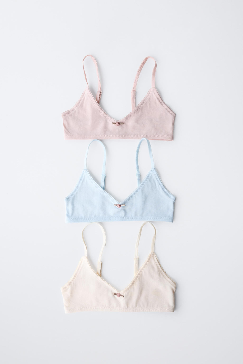 9-14 YEARS/ THREE-PACK OF FLORAL TOPS - Zara фото 4
