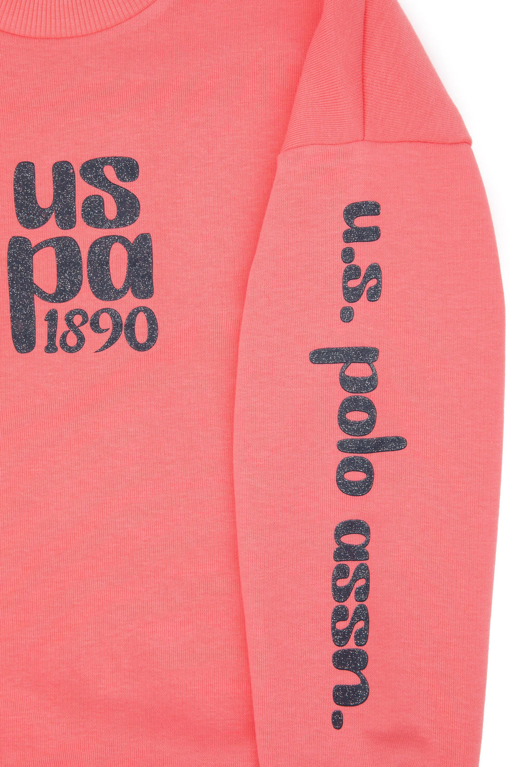 K_z _ocuk Neon Pembe Pijama Tak_m_ Sepette S_rpriz _ndirim - U.s. polo assn фото 20
