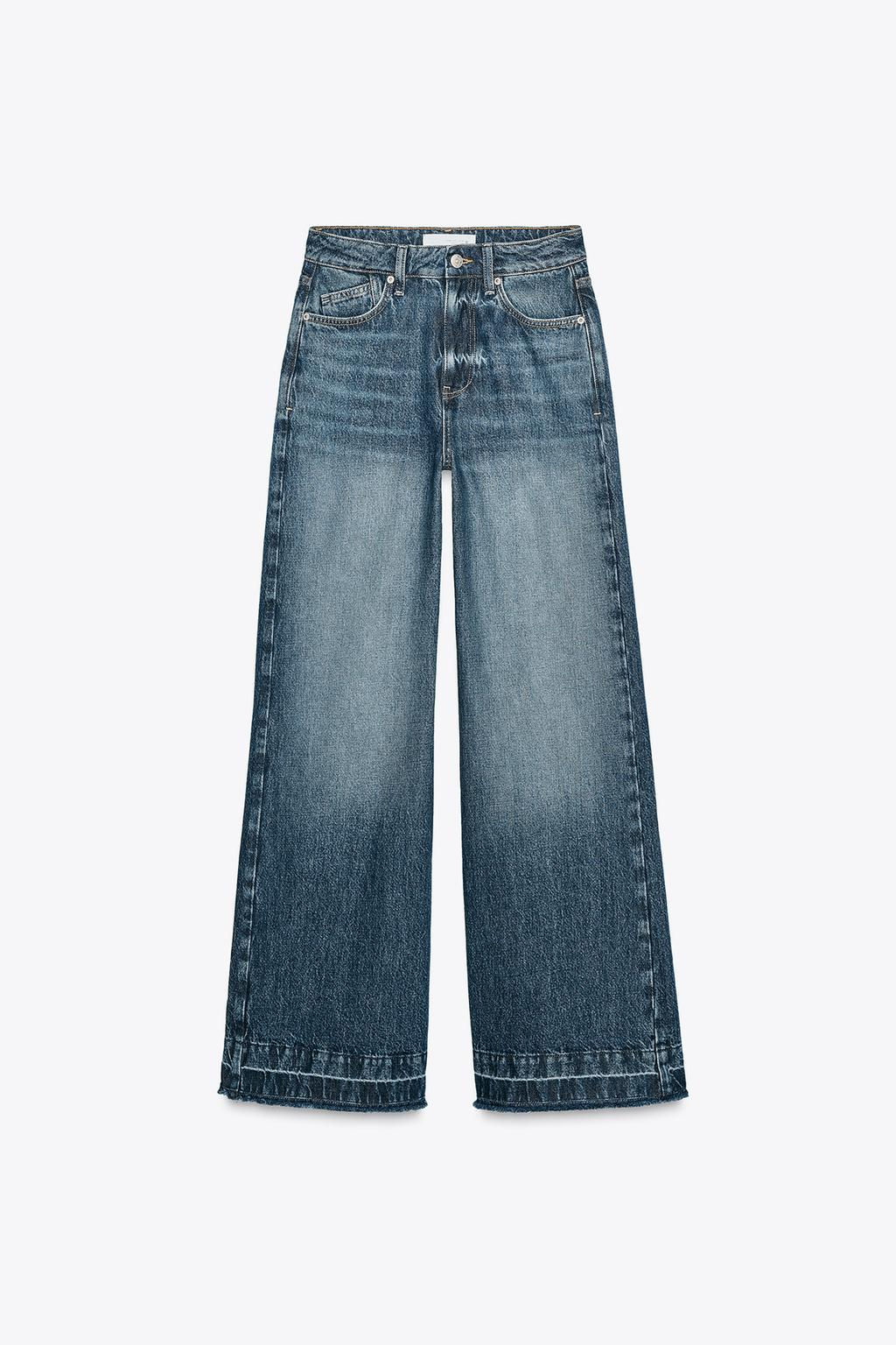 Z1975 WIDE LEG HIGH-RISE JEANS - Zara фото 5