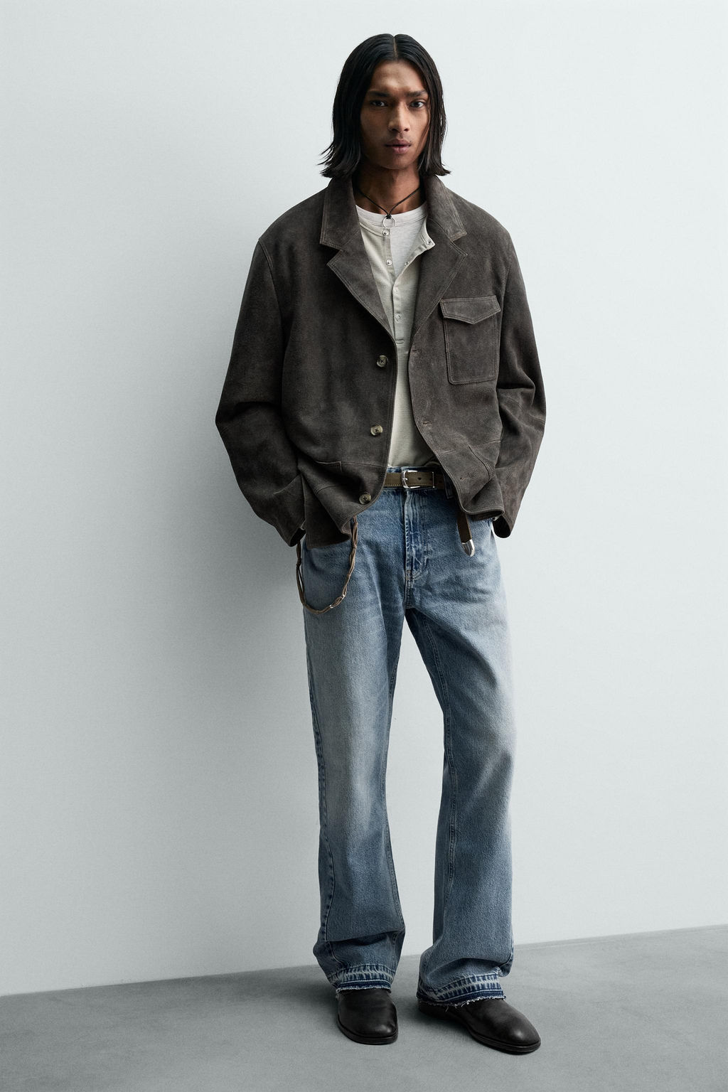 ZAPATO PIEL VESTIR LIMITED EDITON / Negro - Zara фото 2