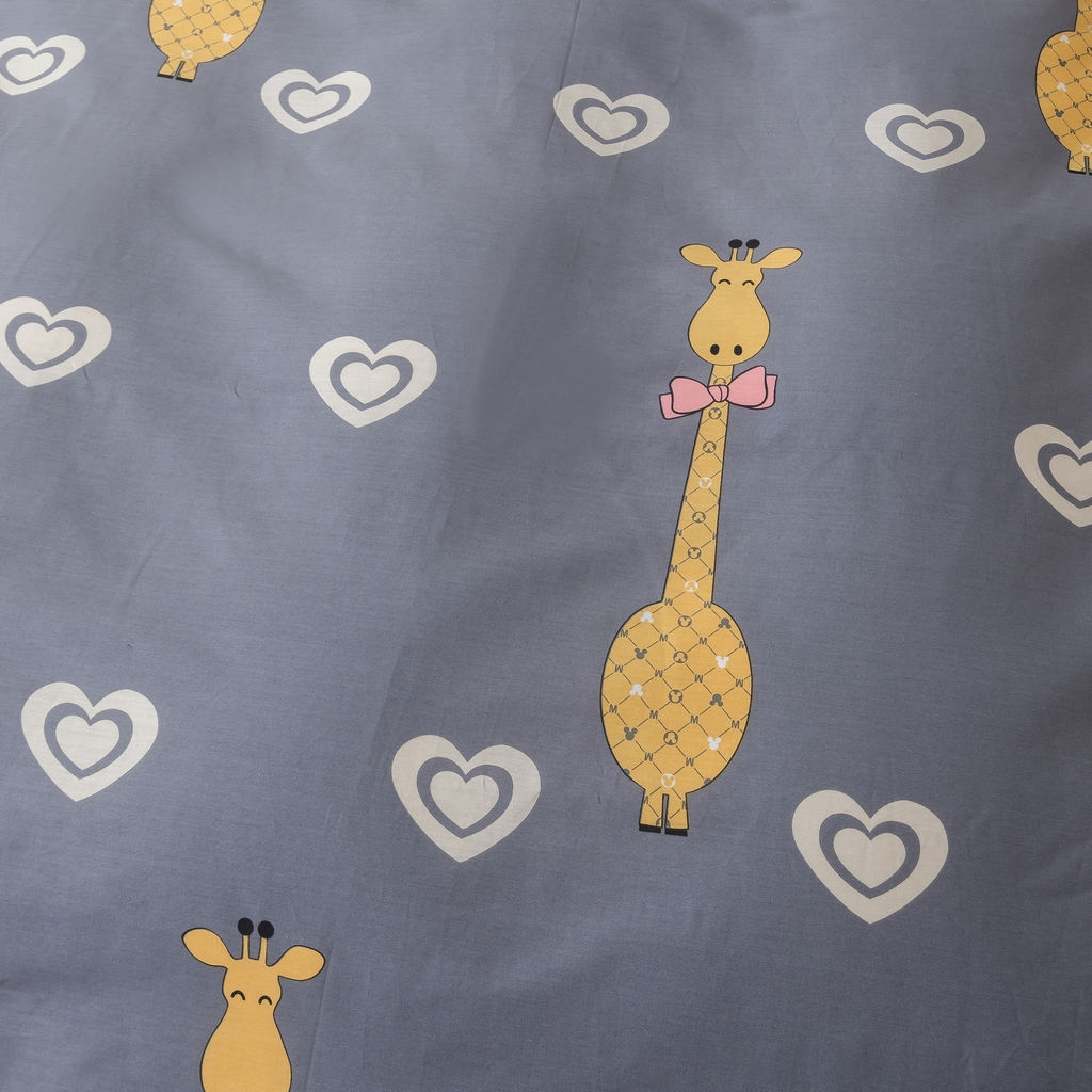 Комплект постельного белья на резинке Сатин Люкс KIDS 100% хлопок CDKR054 90*200*25/1.5 спальный/50-70 1 шт - Ситрейд фото 3