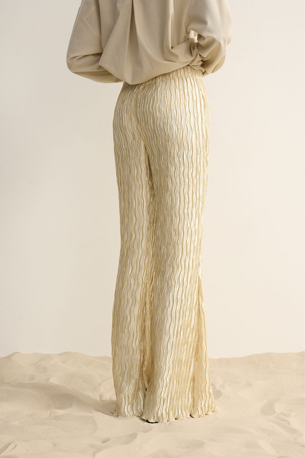 Брюки-клеш плиссе - Mollis фото 4