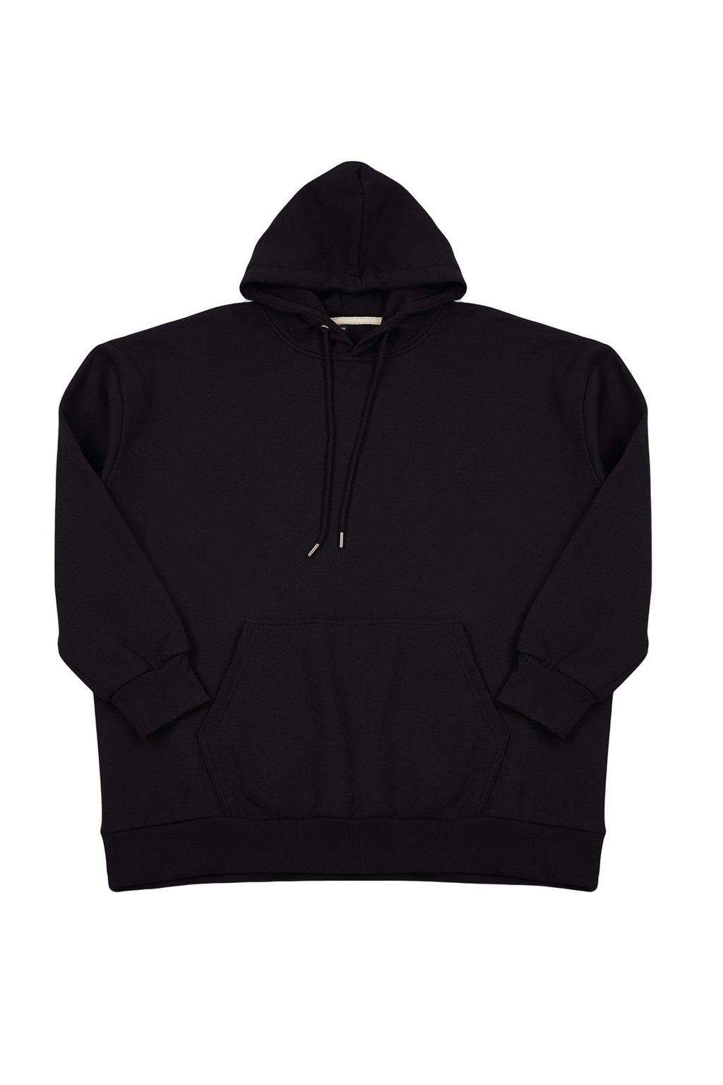TRENDYOL MAN Buyuk Beden Siyah Oversize/Genis Kesim Kapusonlu Sweatshirt TMNAW25AO00002 - Trendyolmilla фото 7