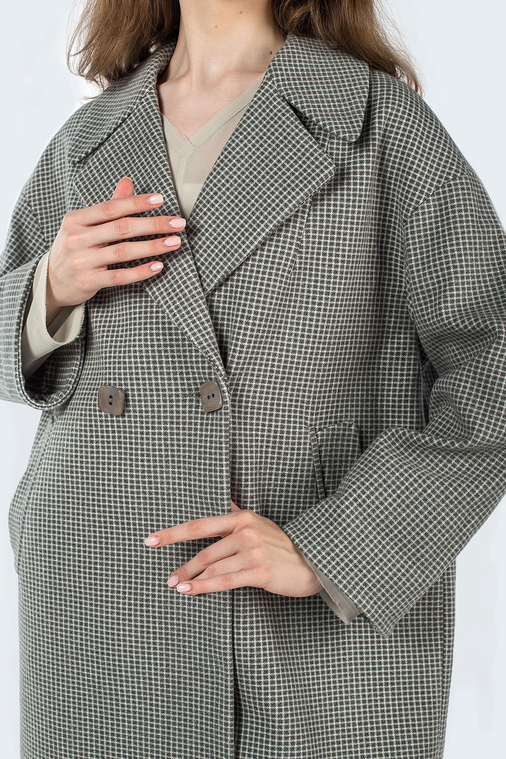 Пальто женское демисезонное - El podio фото 6