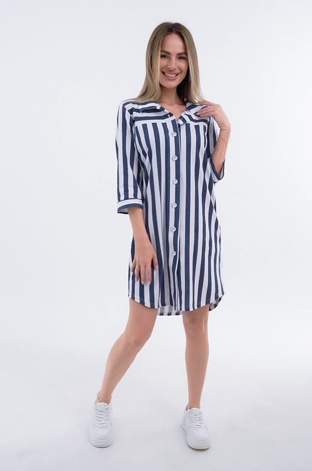 Женская хлопковая туника Happy Fox  фото 2