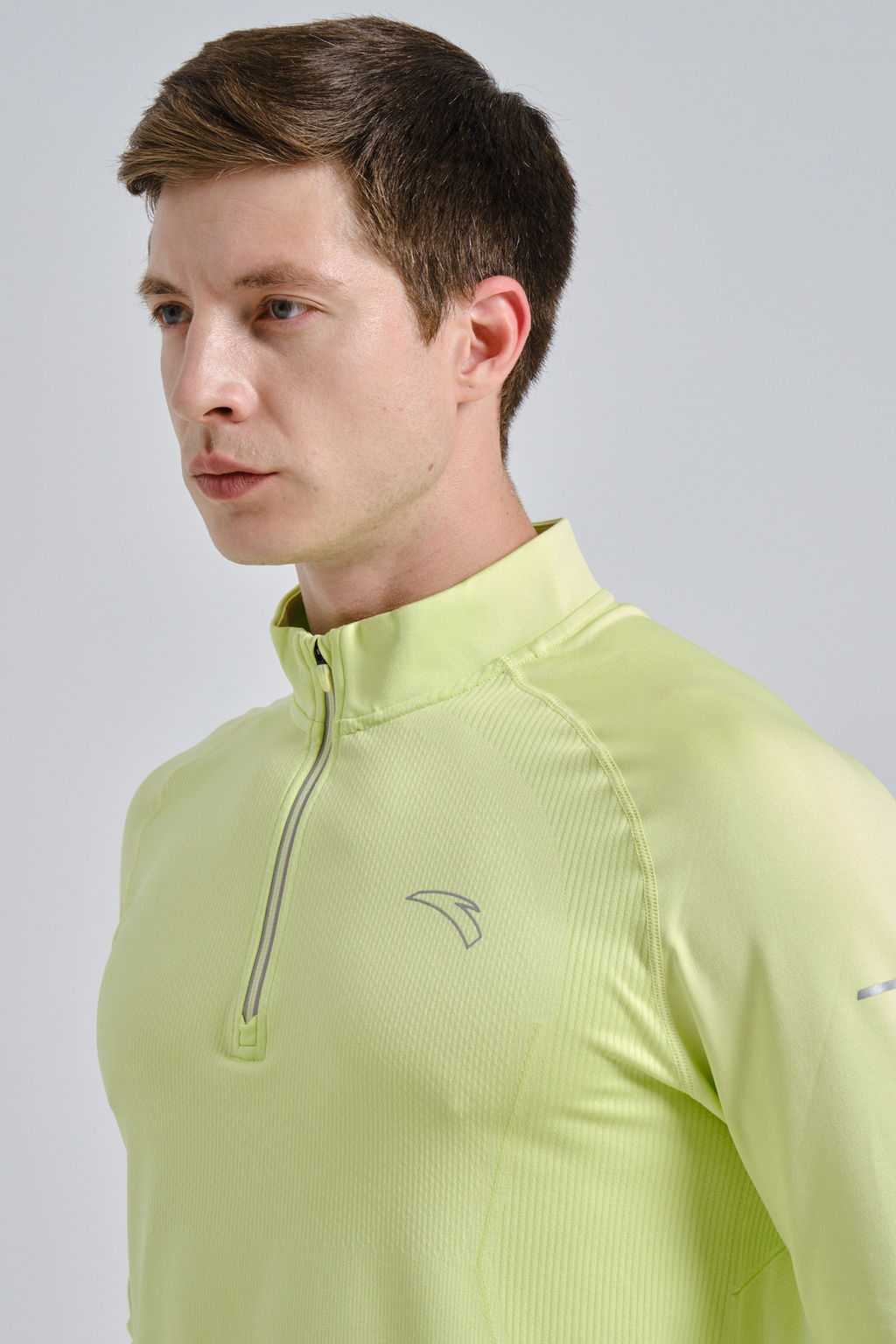 Лонгслив Зеленый ADVANCED RUNNING LS Tee