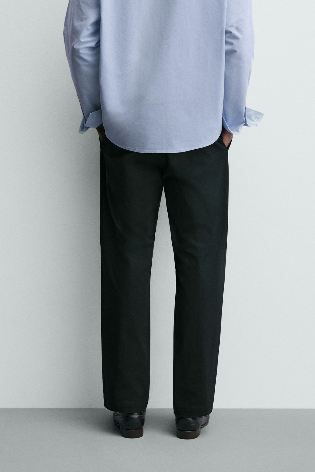 PLEATED TEXTURED TROUSERS - Zara фото 20