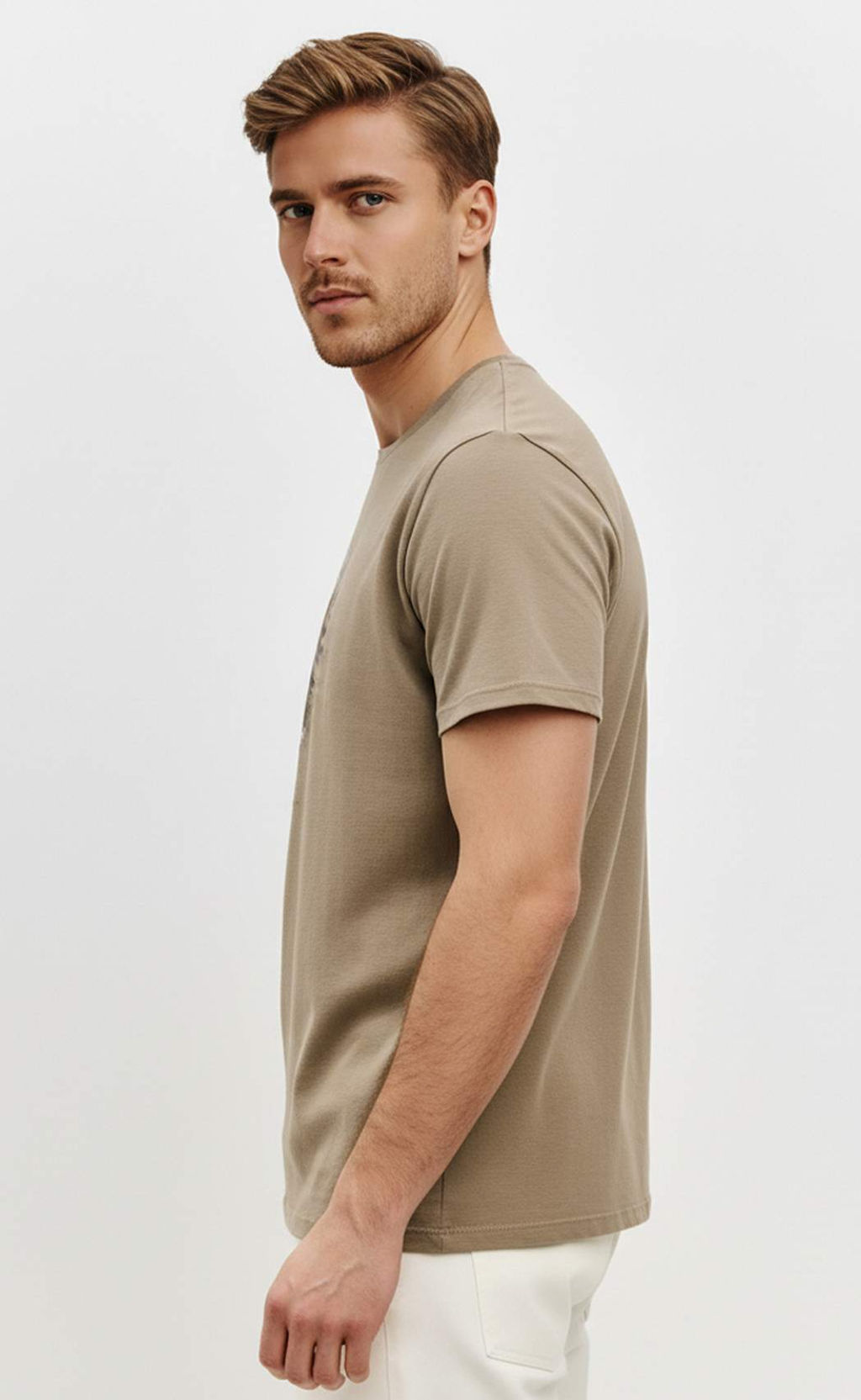 Футболка F611-06-932 brown - Fine joyce фото 4