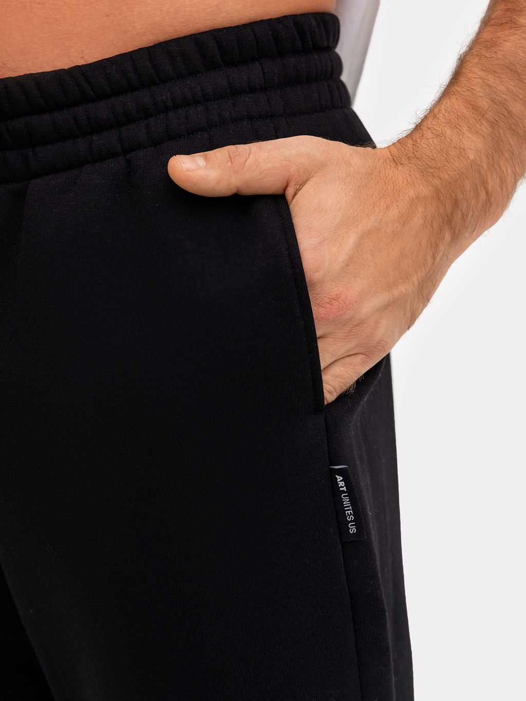 Брюки мужские в черном цвете черный1 181224 - Mark formelle фото 3