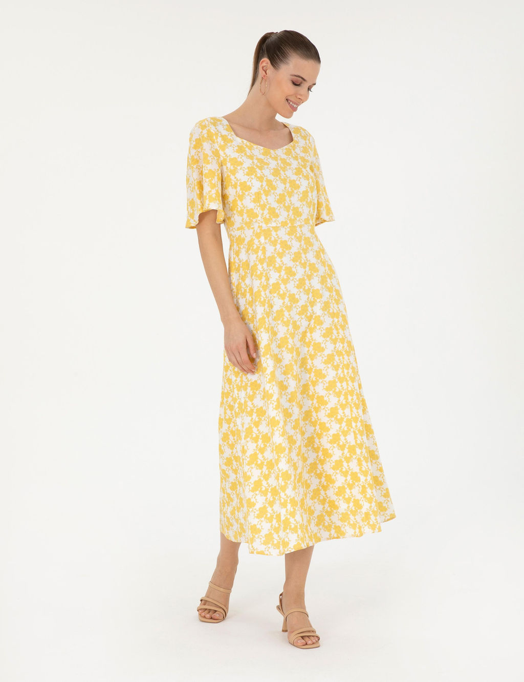 Sar_ A Kesim Dokuma Elbise - Pierre cardin фото 3