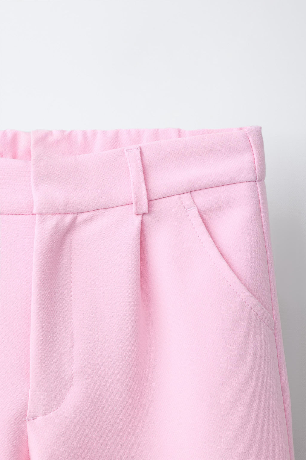 PANTAL?N SASTRE WIDE LEG / Rosa pastel - Zara фото 3