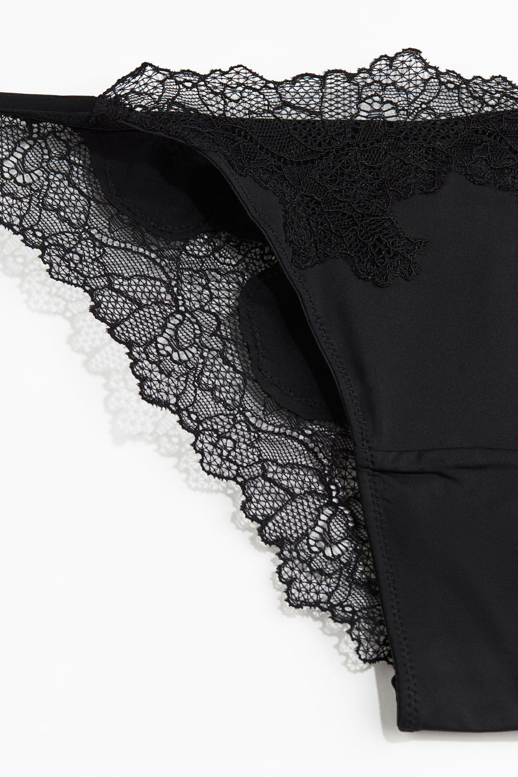 Pack de 2 bragas Thong de microfibra y encaje - H&m фото 5
