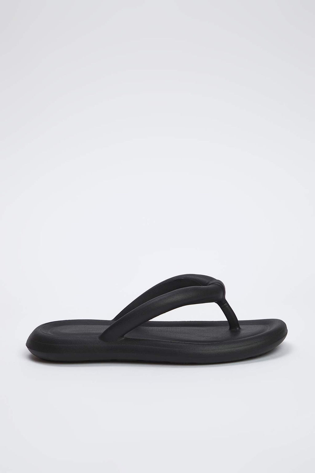 Trendyolmilla Shoes Siyah Dolgulu Kad?n Parmak Aras? Terlik TAKSS25TE00050  фото 3