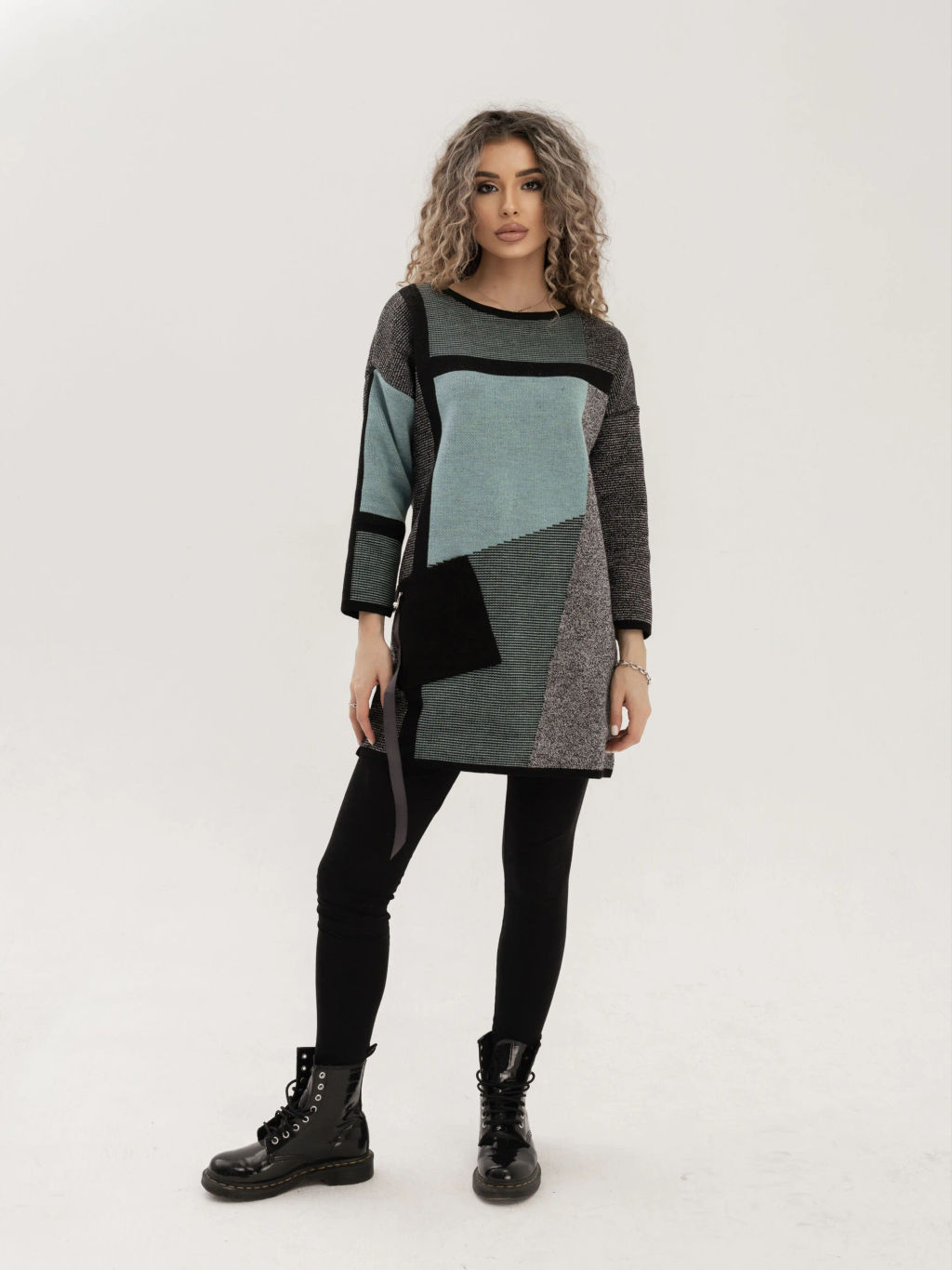 Джемпер К 1226/мята