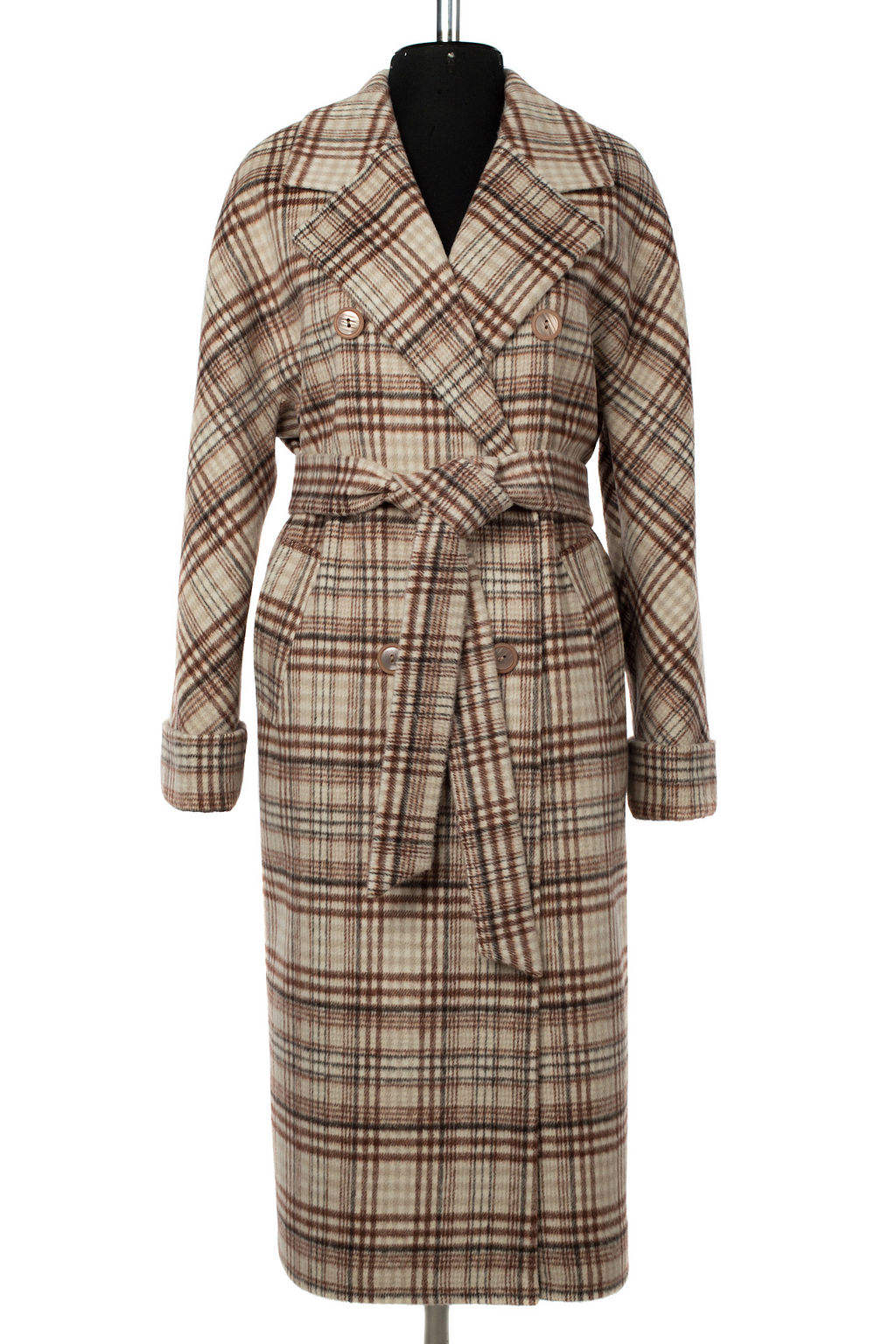 Пальто женское демисезонное (пояс) - El podio фото 6