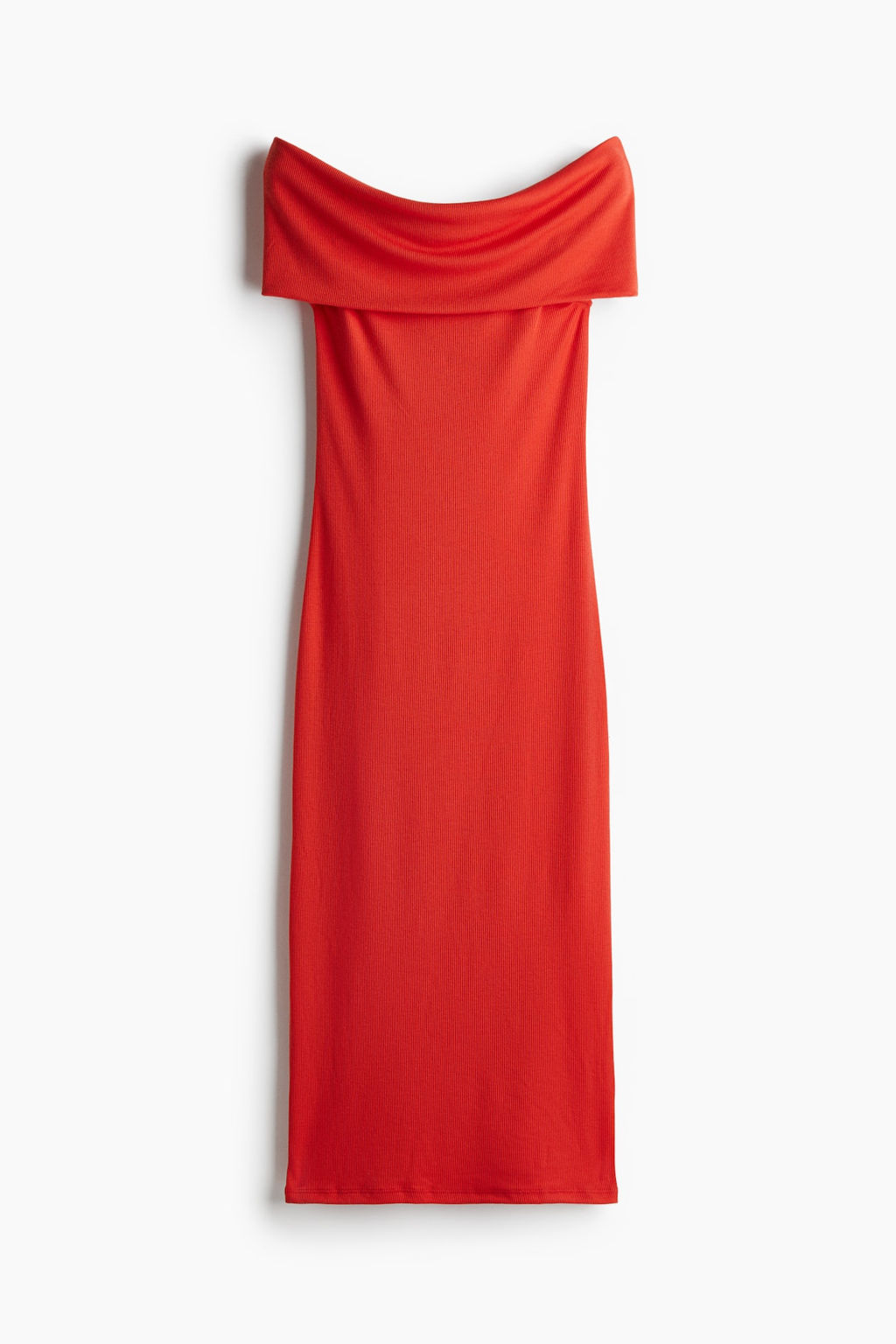 Vestido off-the-shoulder - H&m фото 5