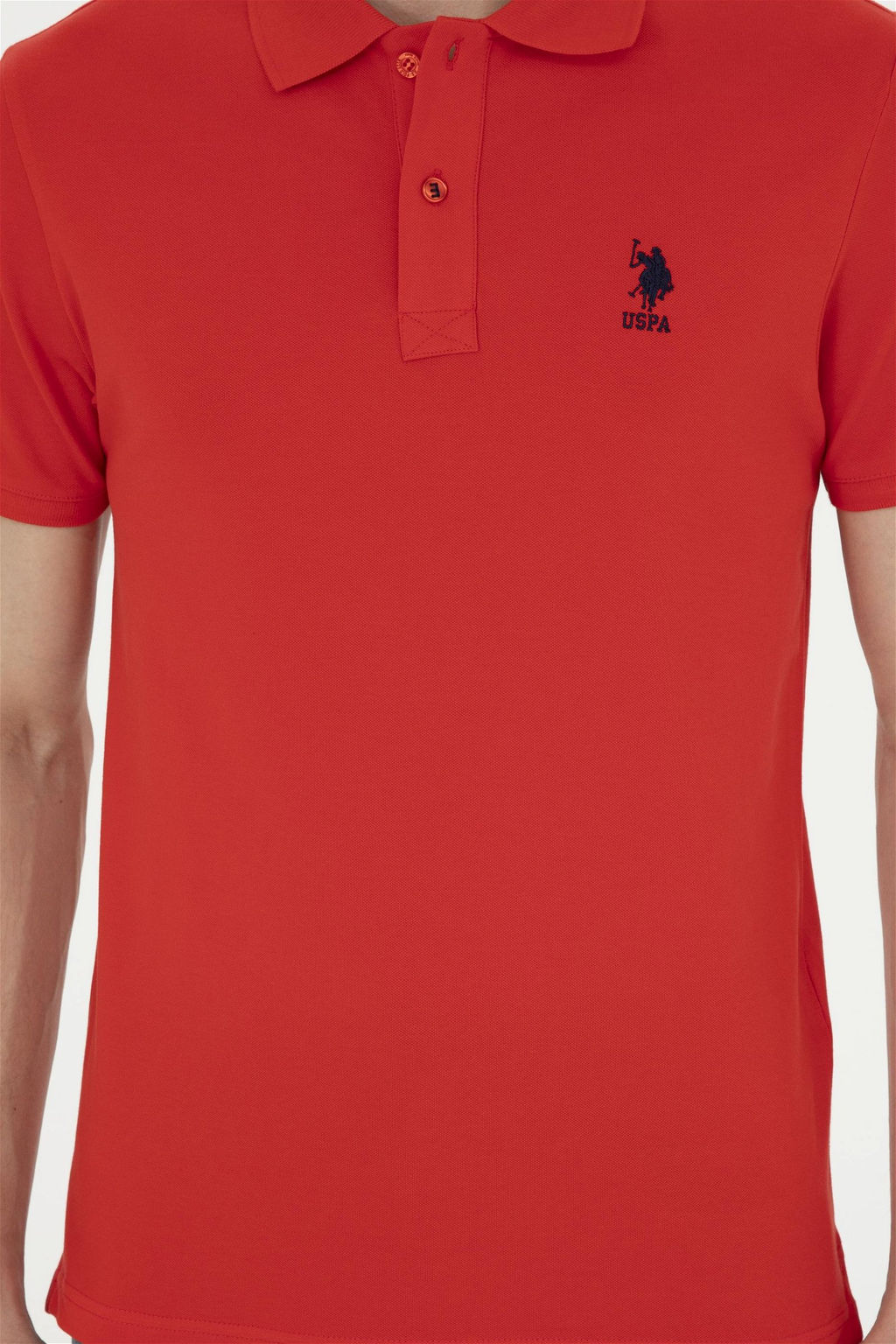 Мужская красная базовая футболка Неожиданная скидка в корзине - U.s. polo assn фото 6