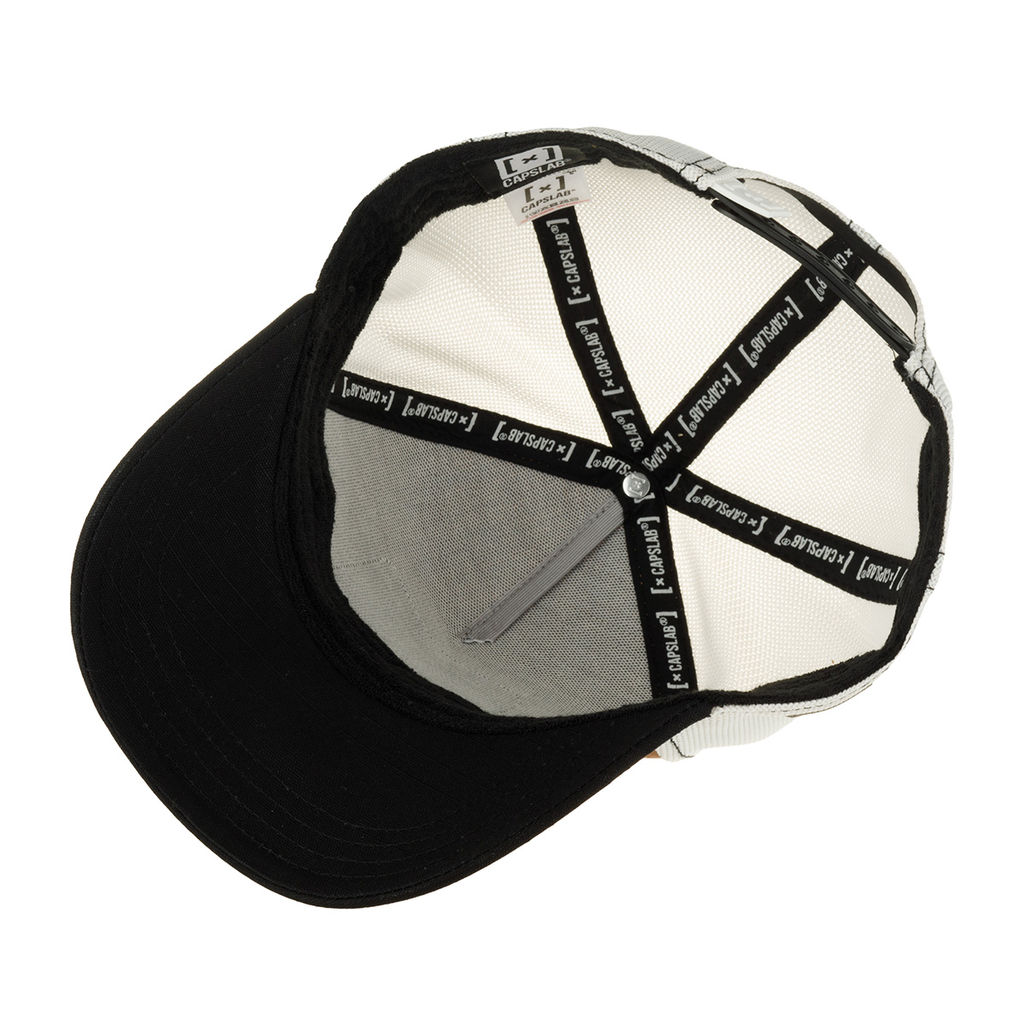 Бейсболка CAPSLAB арт. CL/ART/1/PCT/MONA Premium Mona Gringa (коричневый / черный)