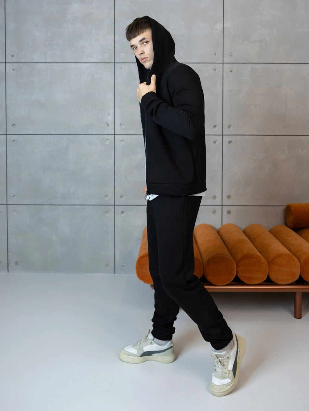 Костюм мужской, цвет черный