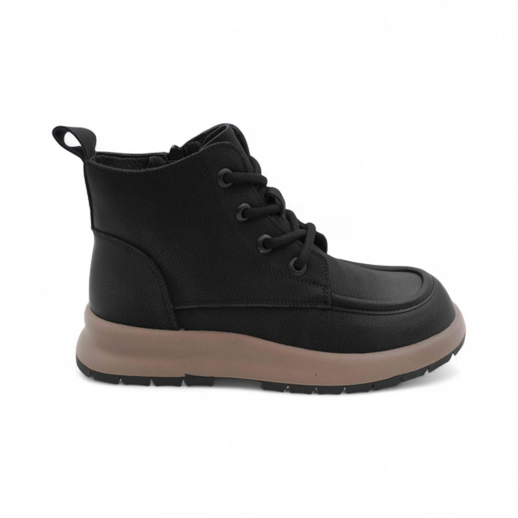 Ботинки из натуральной кожи P-MR05-1 черные - Sport фото 2