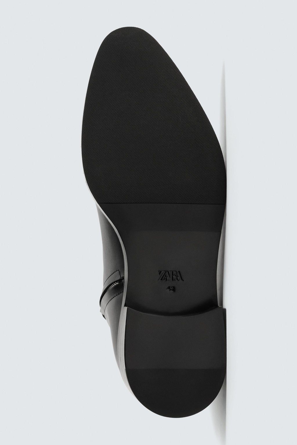 LEATHER POINTED BOOTS - Zara фото 7