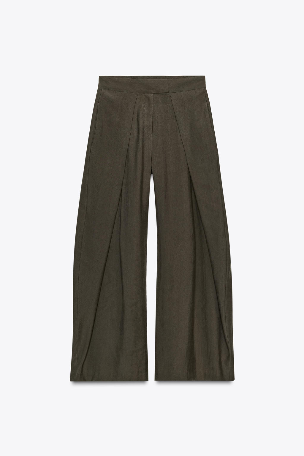 ZW COLLECTION FRONT PLEAT TROUSERS