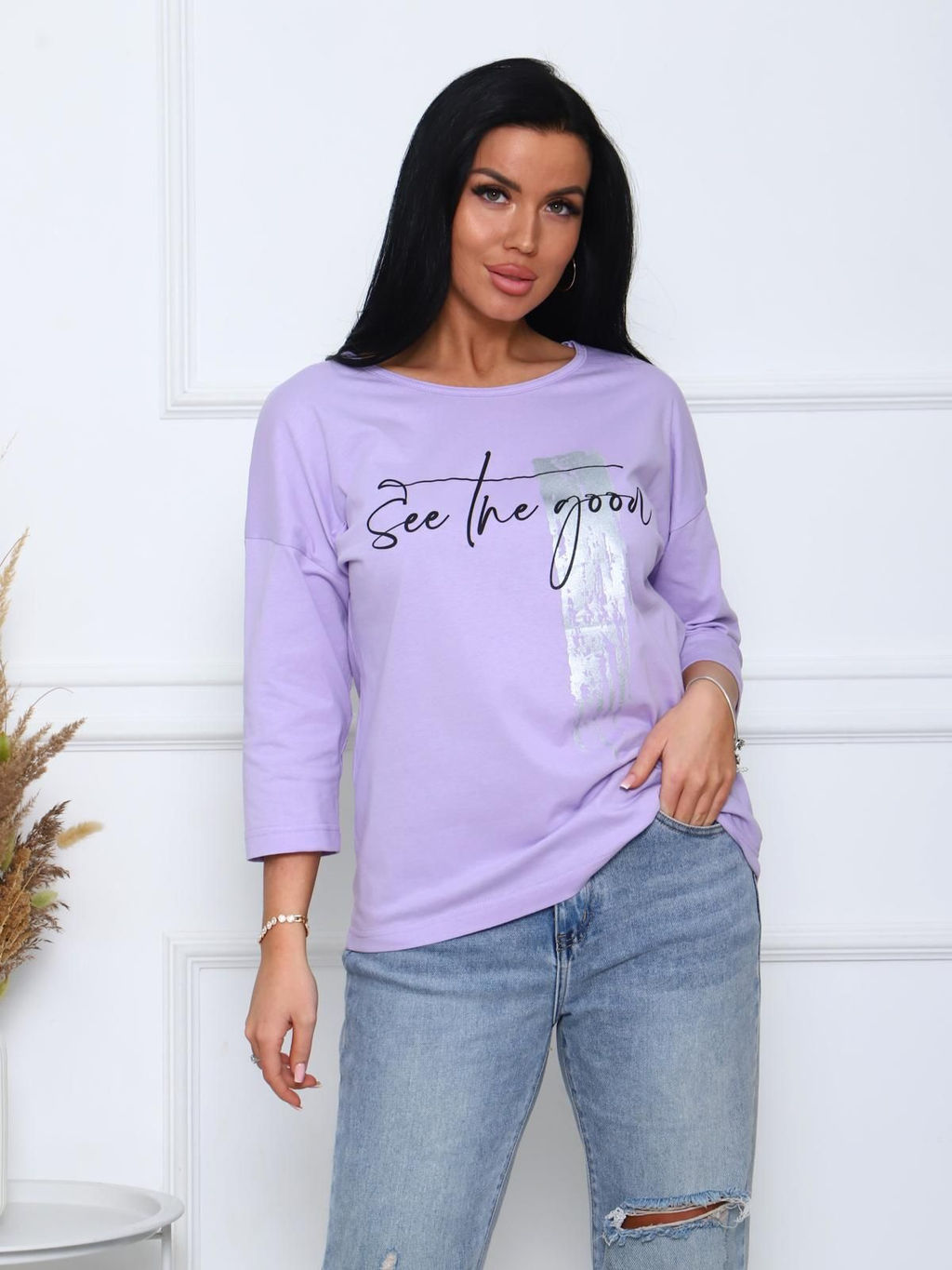 IV-CAPRIZ Эрини - футболка сирень  фото 4