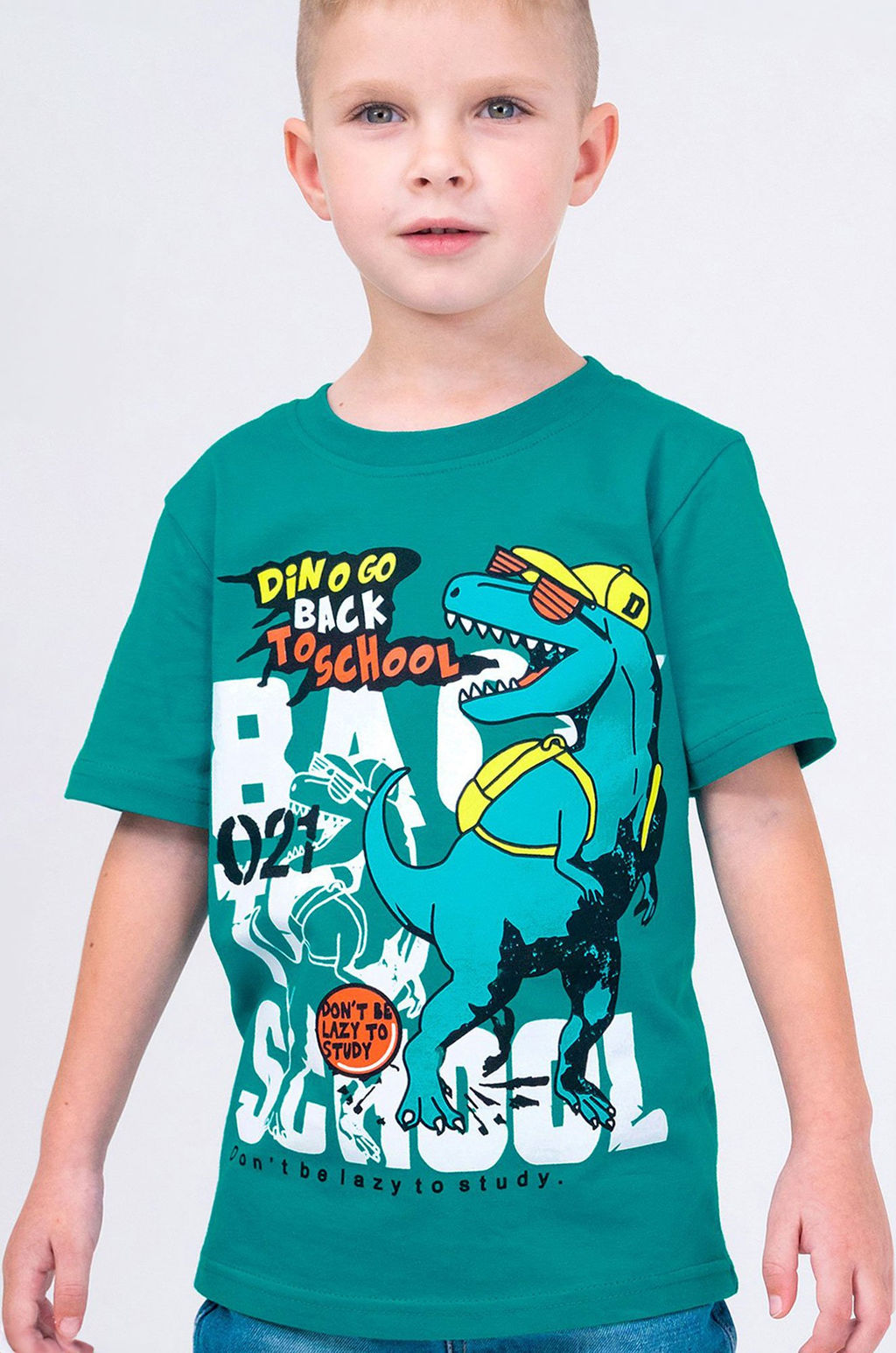 Детская хлопковая футболка Happy Fox фото 3