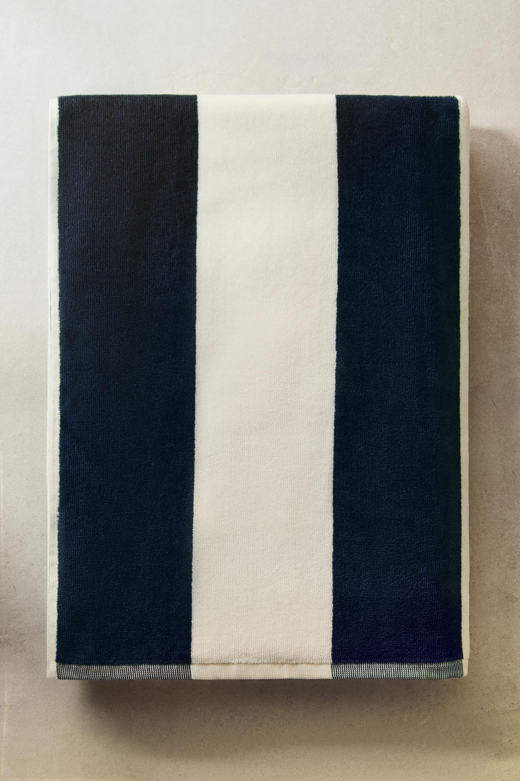 VELOUR BEACH TOWEL WITH WIDE STRIPES - Zara фото 6