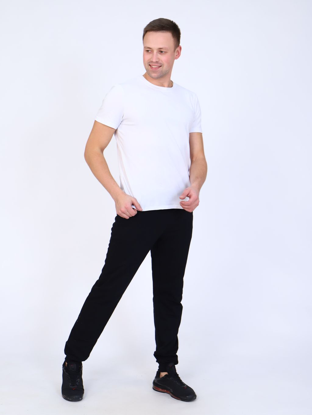 М112 Футболка мужская (белый) - Иванушка-трикотаж фото 6