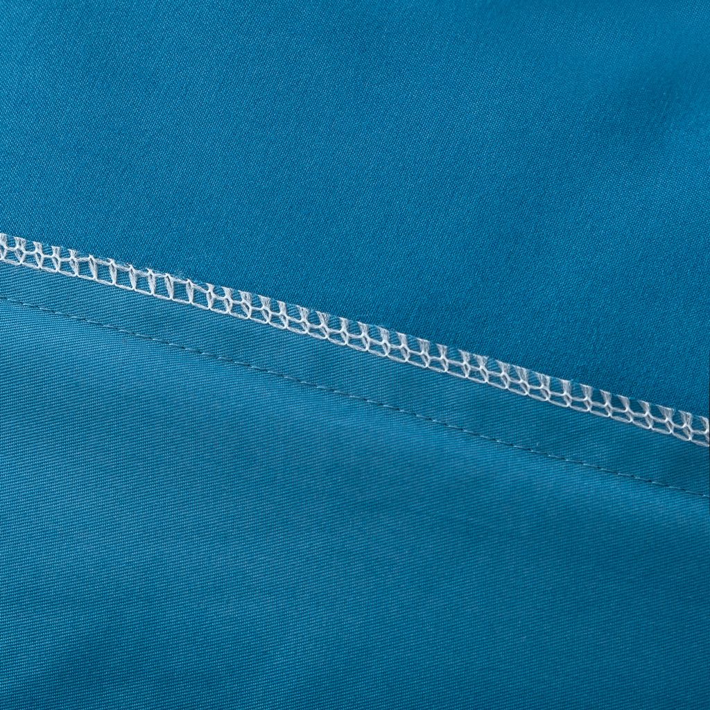 Комплект постельного белья Однотонный Сатин Вышивка на резинке CHR039 160*200*35 2 спальный 4 Наволочки