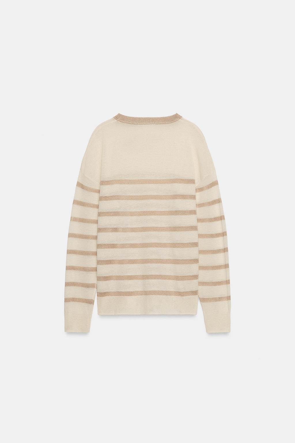 JERSEY PUNTO RAYAS HILO METALIZADO / 975 - Zara фото 7