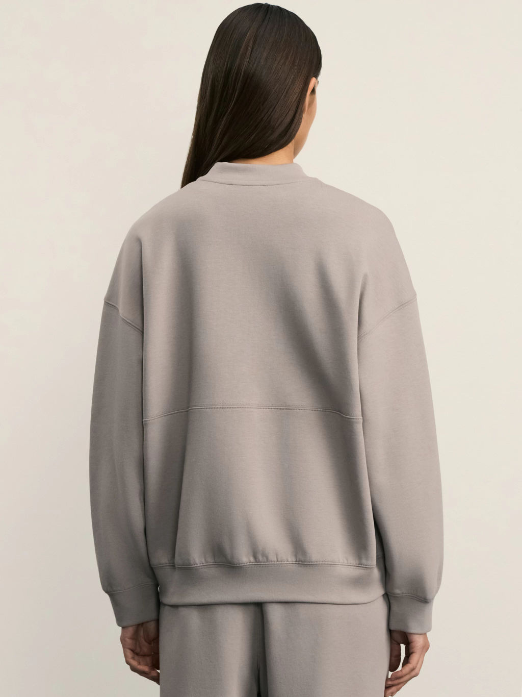 Толстовка на молнии с декоративными швами / Zarina  фото 5